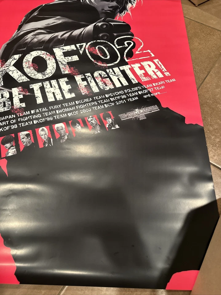 Оригинальный винтажный плакат 2002 The King of Fighters 27 x 38 SNK Neo Geo SNK Eolith - Изображение 4 из 4