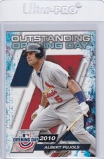 2021 TOPPS OPENING DAY OUTSTANDING ALBERT PUJOLS ANGELS CARDINALS INSERTS B6583