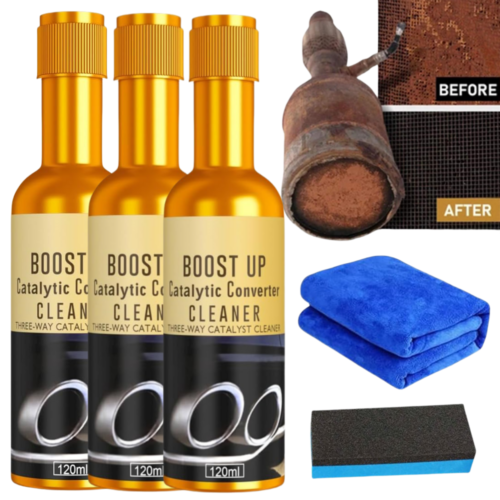 Catalytic Converter Cleaner for Gas & Diesel Car Fuel Exhaust System Cleaning