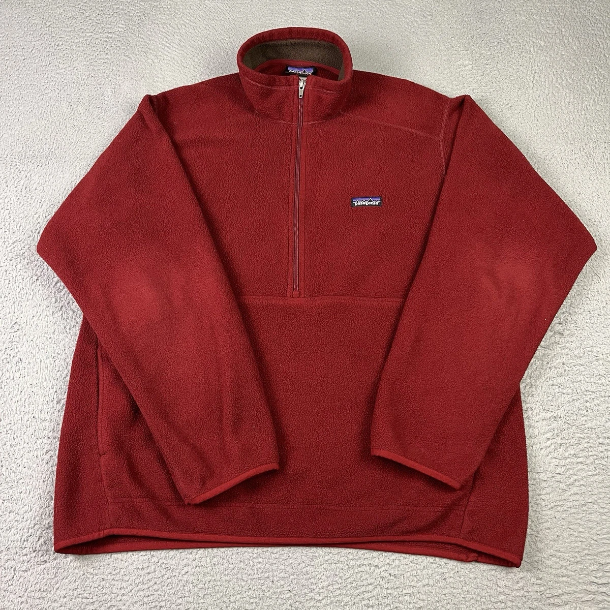 Patagonia Red 1/2 Zip Sweaters for Men for sale | eBay