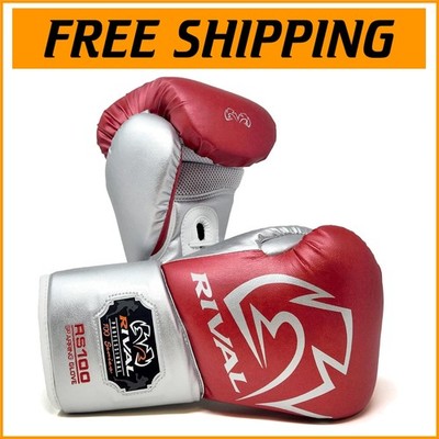 High-Performance 18 Oz Sparring Gloves with Lace-Up Closure & Ventilated Design