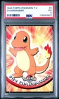 1999 TOPPS POKEMON TV #4 CHARMANDER PSA 5