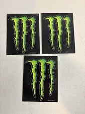 Set Of 3-Monster Energy Drink Claw Logo Decal 4 Sticker