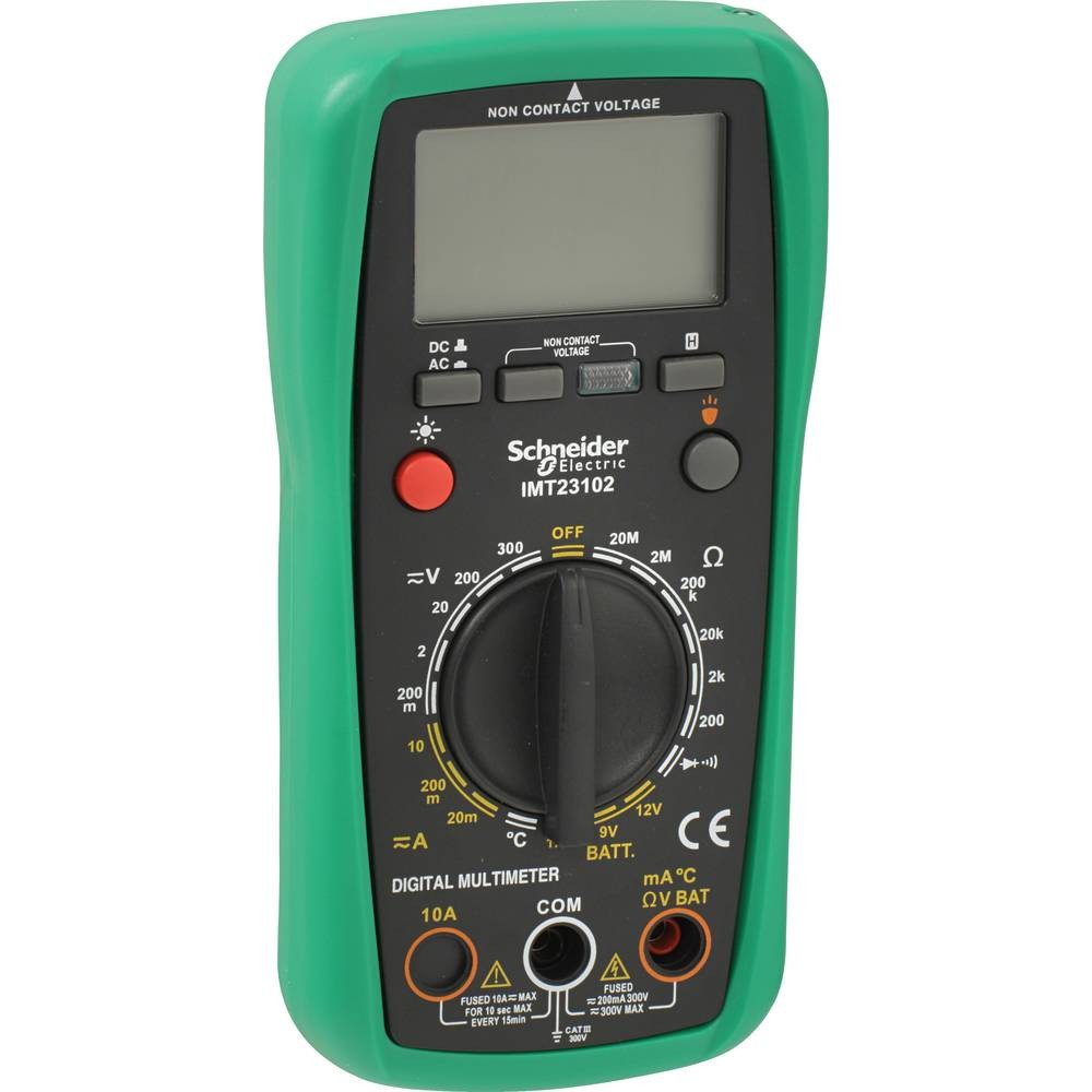 Multimètre Schneider Electric IMT23202 pour tester vos fusibles
