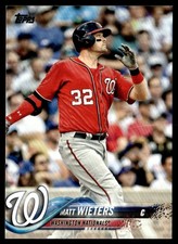 2018 Topps Matt Wieters Washington Nationals #424