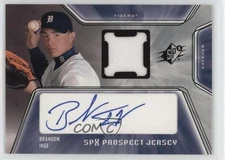 2001 SPx Prospect Jersey Auto Brandon Inge #139 Auto