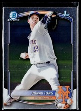 2025 Bowman #BCP-105 Jonah Tong Chrome Prospects