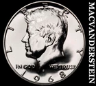 1968-S Kennedy Half Dollar- Silver- Choice Gem Proof Luster No Reserve #J6940