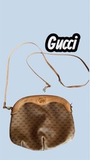 Authentic Vintage Gucci Micro GG Crossbody Bag - Repair Project - AS IS