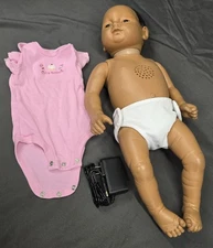 RealityWorks Real Care Baby 2 II Plus Doll (Female Hispanic) Diaper, And Adapter