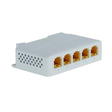 New 1in 4 Out Gigabit PoE Extender 802.3af 5 Port PoE Repeater Vlan Extender