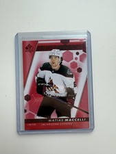 2022-23 SPx #115 Matias Maccelli Autographs Rookies