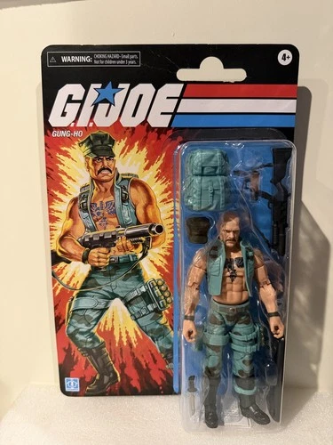 New Hasbro GI Joe Classified 6” Gung-Ho Action Figure Retro Card back