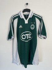 Original Authentic Panathinaikos 2002/2003 Home Football Shirt - Large