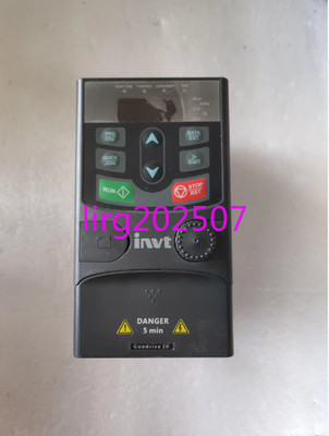 1pc used  INVT  GD20-0R7G-S2-XS 0.75kw220v