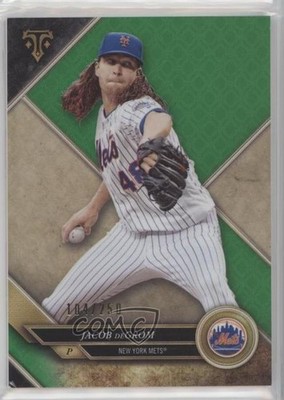 2017 Topps Triple Threads Emerald 104/250 Jacob deGrom #36 1r5