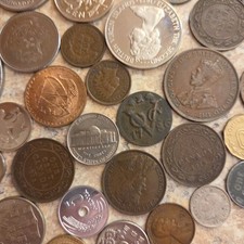 Lot Of 100 World Coins 1800's 1900's Some Silver & Proofs Many Valuable! (Lot#1)