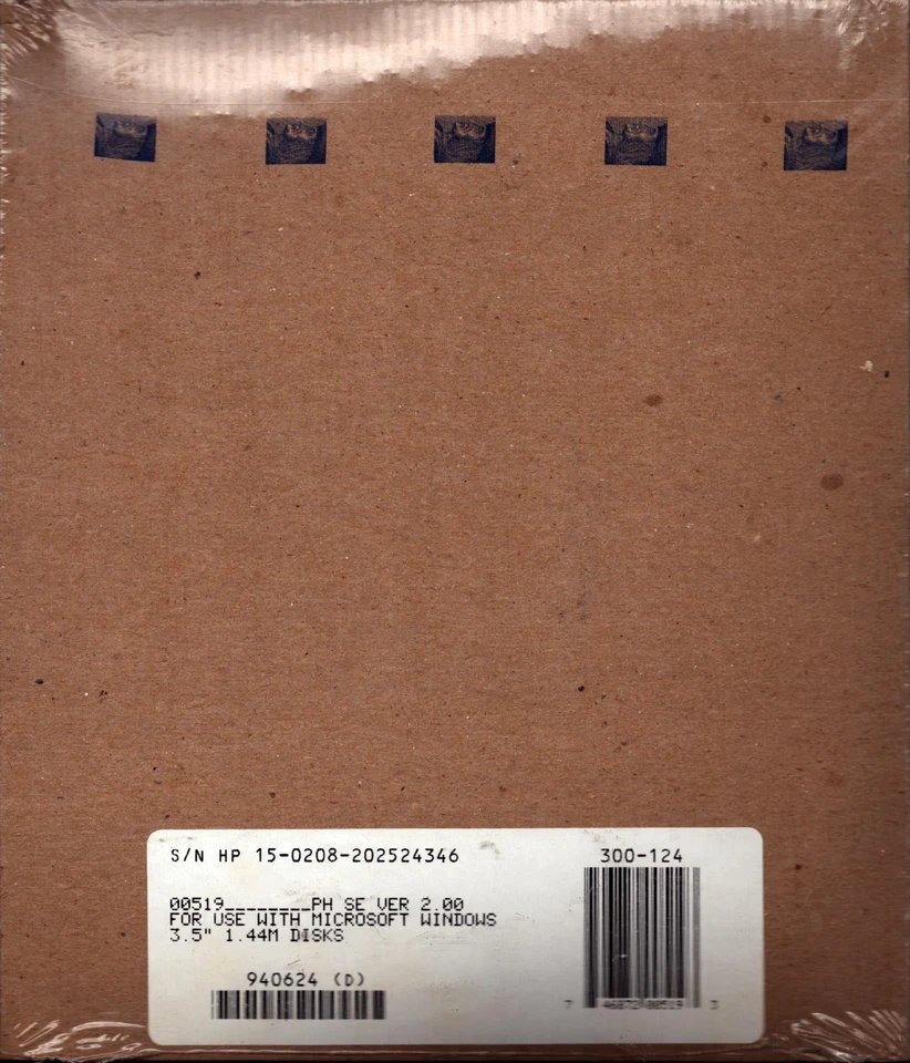 Aldus PhotoStyler 2.0, 3.5” floppy discs, New in Sealed Package - Image 2 of 2