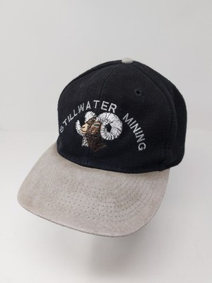Vintage Stillwater Mining Snapback Hat Adjustable Cap