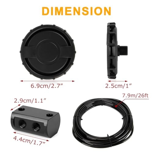  Differential Breather Kit - 170112 Differential Axle Breather Kit 