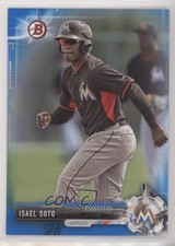 2017 Bowman Prospects Blue 118/150 Isael Soto #BP129 0q3