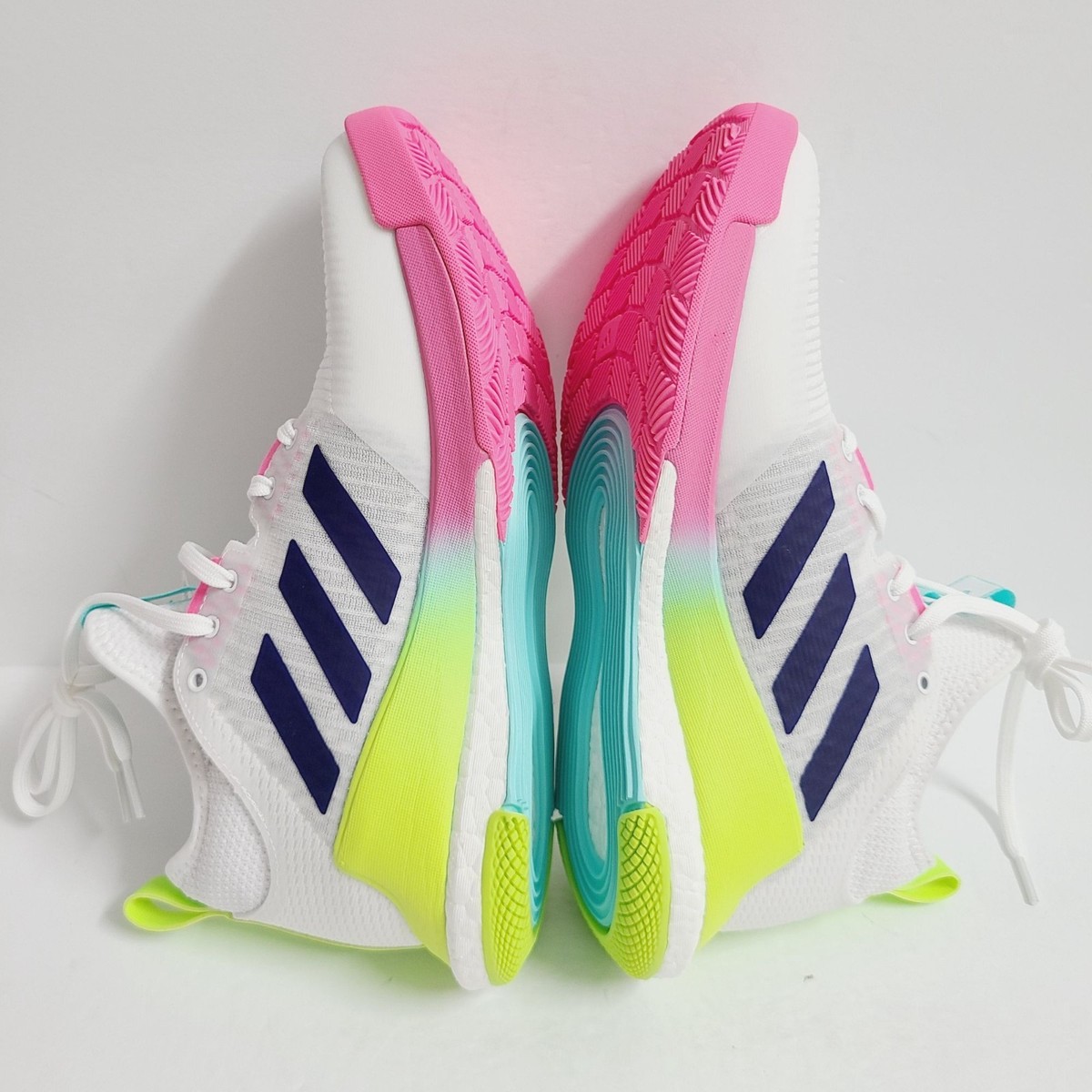 Adidas Womens CrazyFlight Mid Volleyball Shoes HP3337 Size 8 White