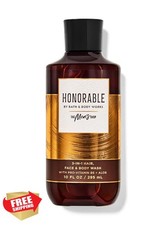 Bath and Body Works Honorable For Men 3-in-1 Hair Face Body Wash 10oz
