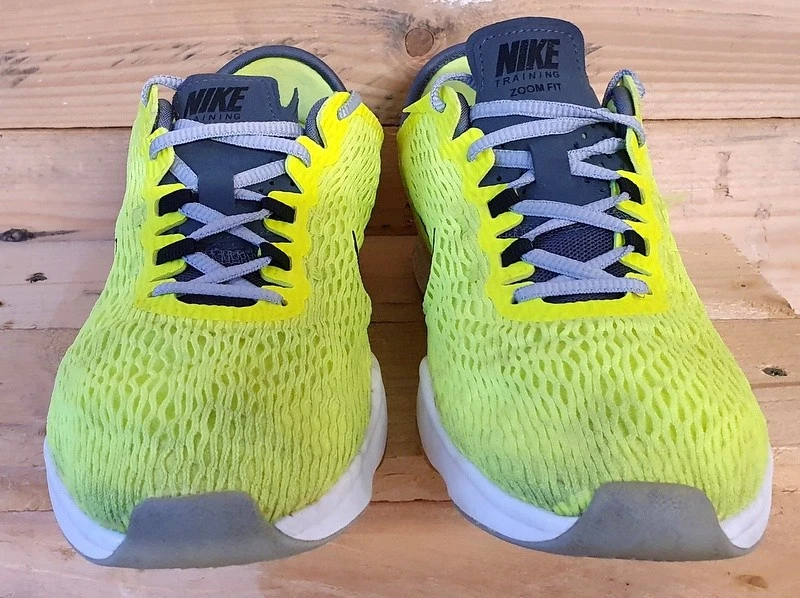 Nike Zoom Fit Running Trainers 704658-701 Neon Yellow/Black UK5/US7.5/EU38.5 - Photo 2/4