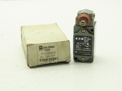 Eaton Cutler Hammer 10316H285 Limit Switch Side Roller 600V AC Max 1 NO 1 NC