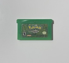 Pok mon LeafGreen Version Nintendo Game Boy Advance, GBA - Authentic Cartridge