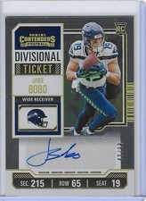 Jake Bobo 2023 Contenders Rookie Variation Divisional Ticket /99  #193 Auto