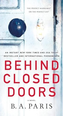 Behind Closed Doors by Paris, B. A. Paperback / softback Book The Fast Free
