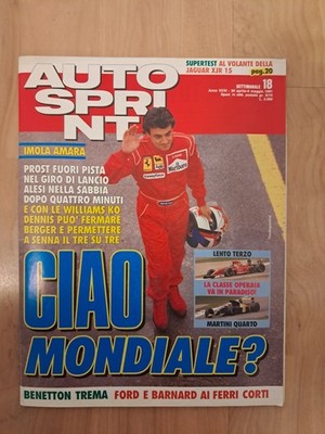 Autosprint 1991 Supertest Jaguar XJR-15 - John Surtees - Piero Longhi - Senna