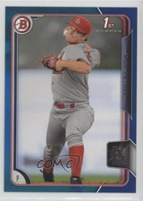 2015 Bowman Prospects Blue 83/150 Nick Petree #BP84 0a2