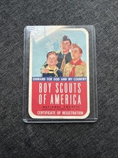 Boy Scouts Of America Certificate of Registra...