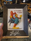 Vintage 1953 Goebel Beer Brewster The Goebel Rooster Beer Sign