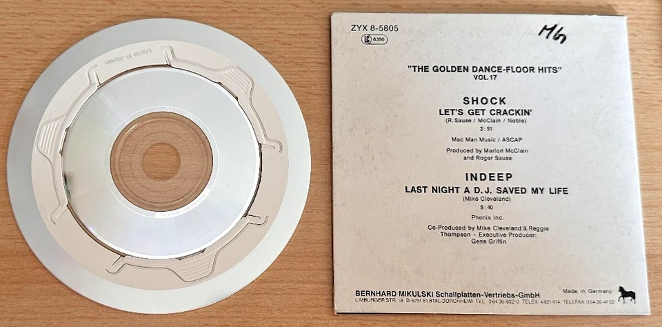 Golden Dance-Floor Hits Vol. 17 (Indeep/Shock) Last Night the DJ Saved my Life - Bild 2 von 2