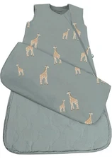 Gunamuna Bamboo Sleep Sack Wearable Blanket Size 24-36M 1.0 tog Giraffe $69 NEW