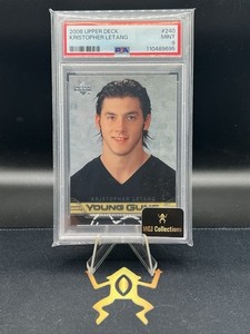 2006 UPPER DECK #240 KRISTOPHER LETANG YOUNG GUNS RC ROOKIE PSA 9