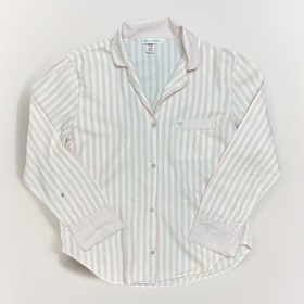 💗 Victoria&rsquo;s Secret Iconic Stripe Pajama Set | Pink/White | XS | Button Front