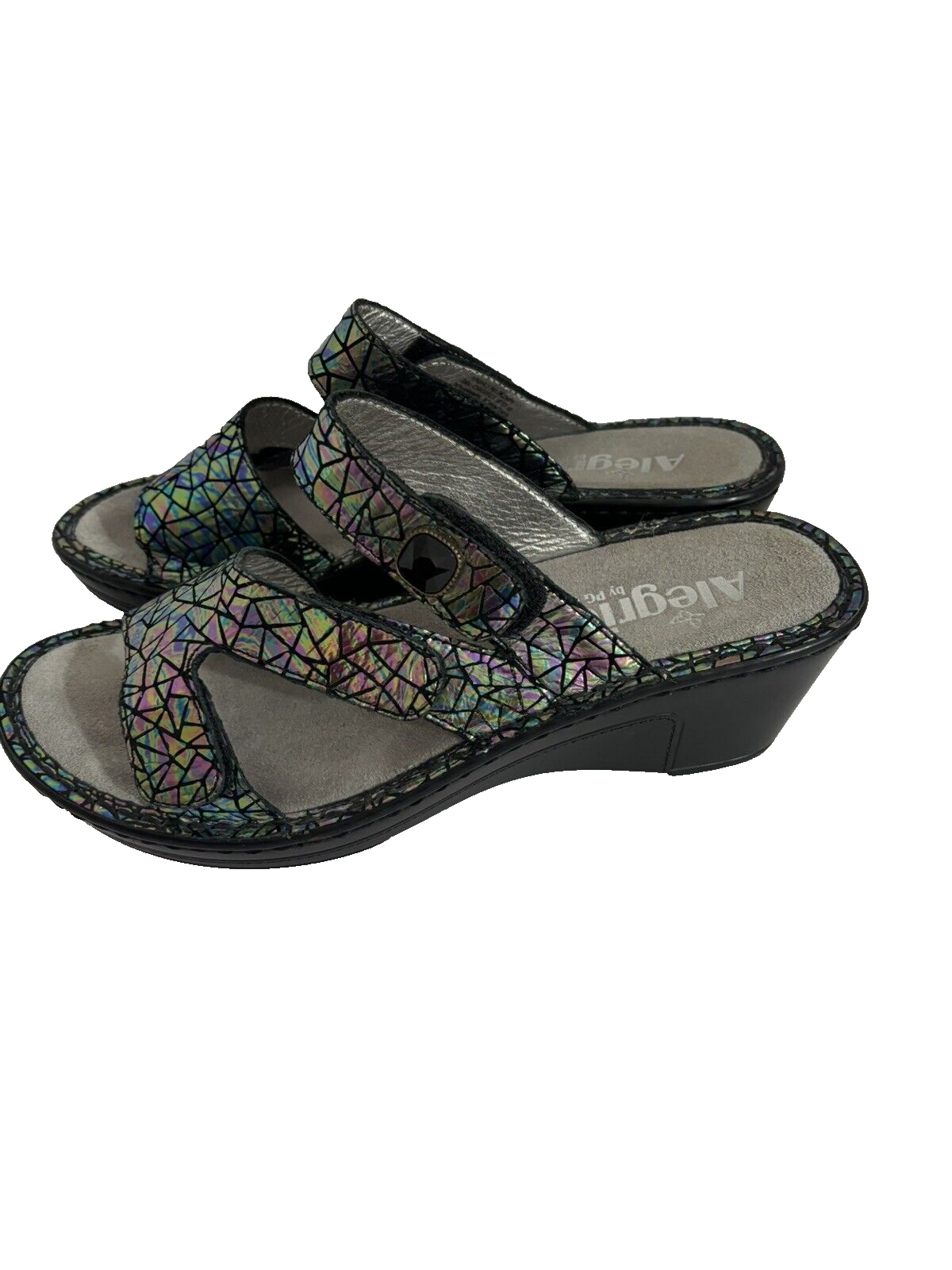 Lotto Alegria 372 Tectonic Loti sandali donna zeppa slide taglia 37 eu 7 7 5 us