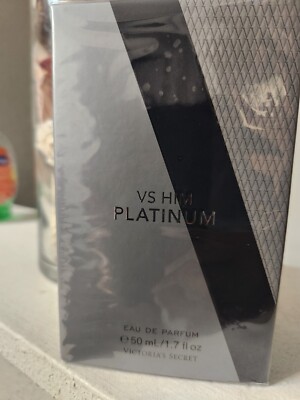 VICTORIA'S SECRET VERY SEXY PLATINUM FOR HIM COLOGNE SPRAY 1.7 OZ  50 ml SEALED