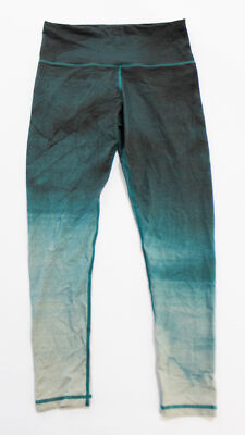 Sol & Mane Women's Mudra 7/8 Length Legging CM5 Green Lagoon Medium NWT