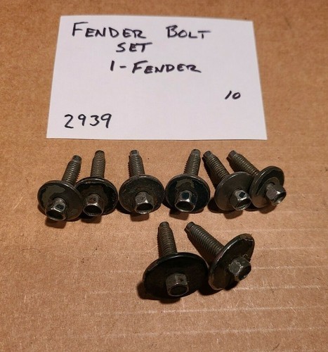 87-93 Ford Fox Body Mustang Fender Mounting Bolt Set 5.0L Coupe LX GT Hatch Vert