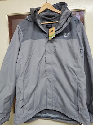 Karrimor Mens in Weathertite Full Zipped Jacket Top Black