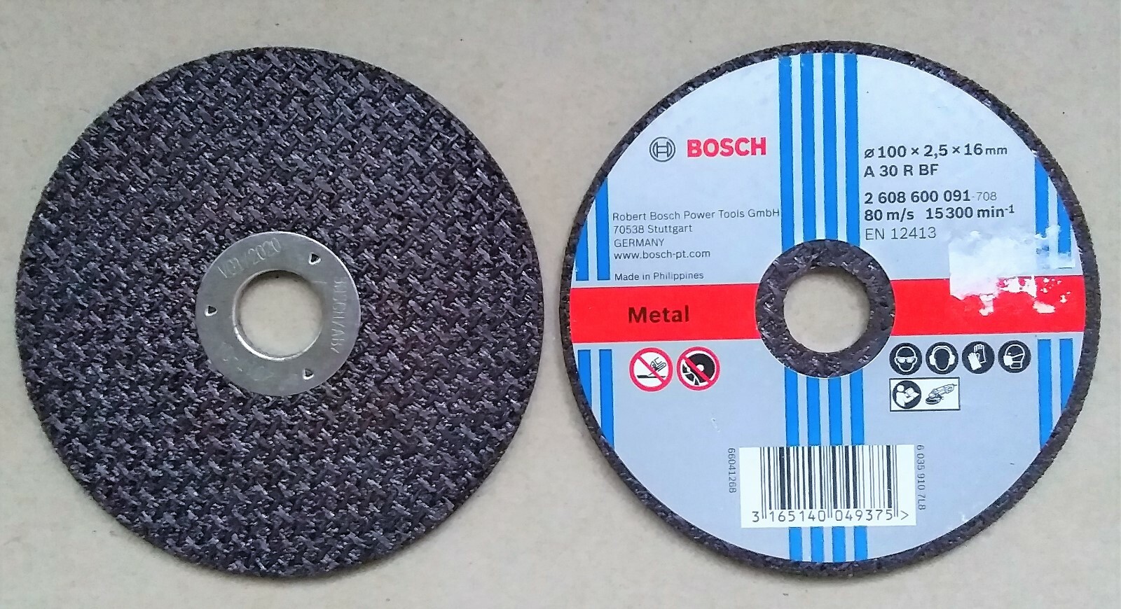 Bosch Metal Cut 3.9" x 2 disc thickness 2.5mm