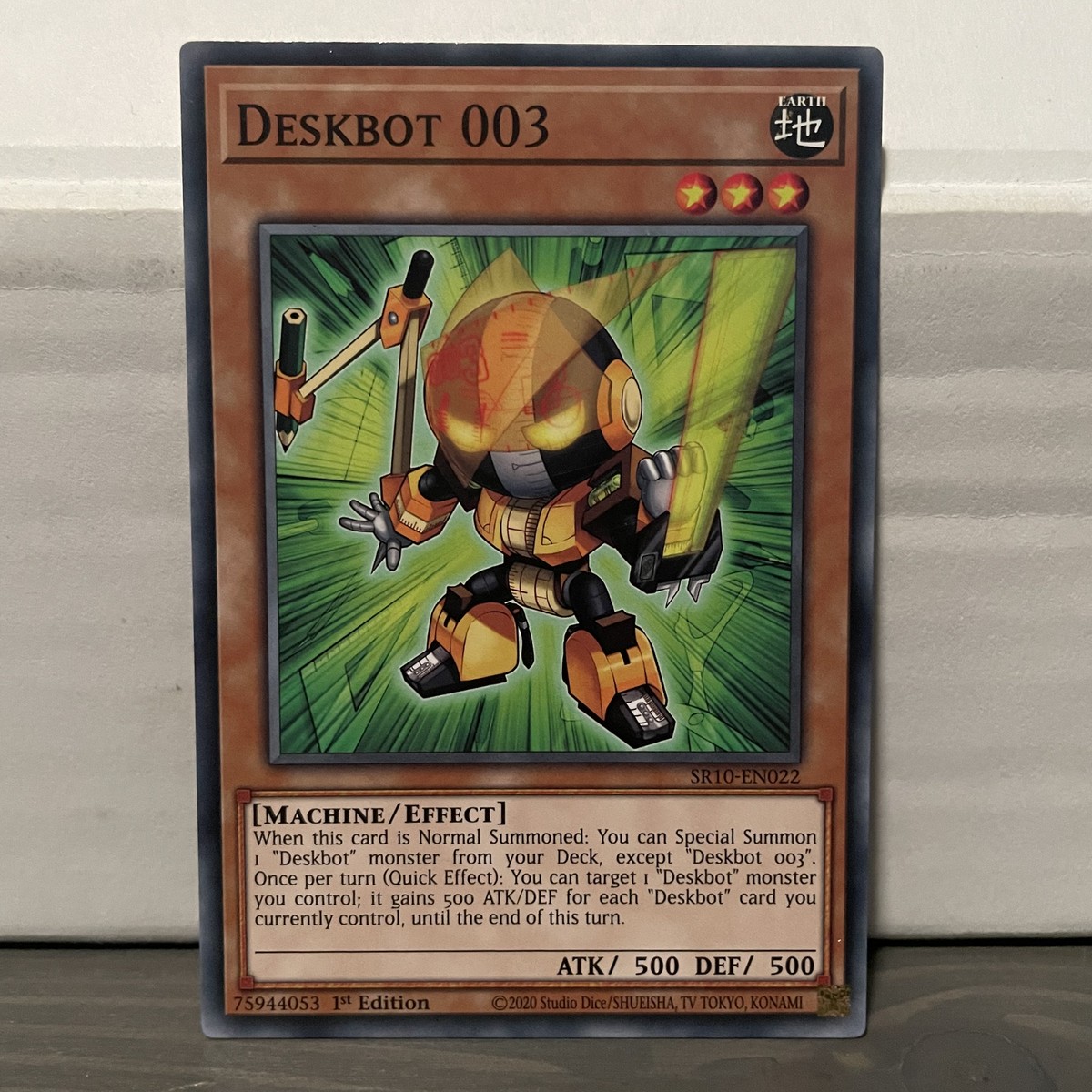 deskbot yugioh deck 40 Cards + Extra Deck + Sleeves Budget Yugioh Decks may be 1st or Unlimited Edition My current Deskbot deck VS