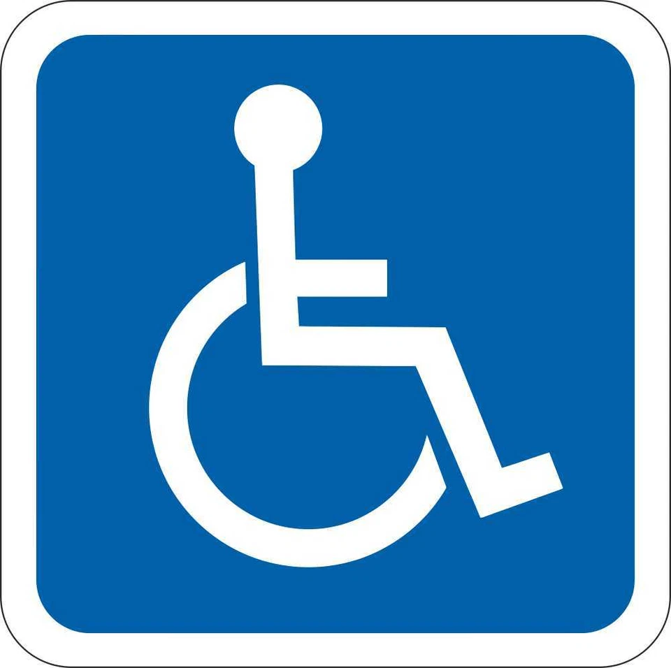 EIGENE HERSTELLUNG Rollstuhlfahrer Rollstuhl 3-20 cm Behinderten von innenklebend ( 5080 i )