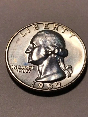 1959 Proof Washington Silver Quarter #14688