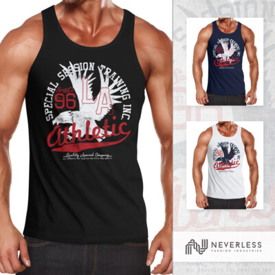 Men's Tank Top Athletic Eagle Eagle Sport College Neverless 
